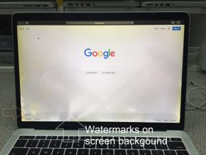 Spilled-water-macbook-watermarks-on-screen-scaled - Profesyonel Macbook Tamiri ve iMac Servisi Macbook Repair
